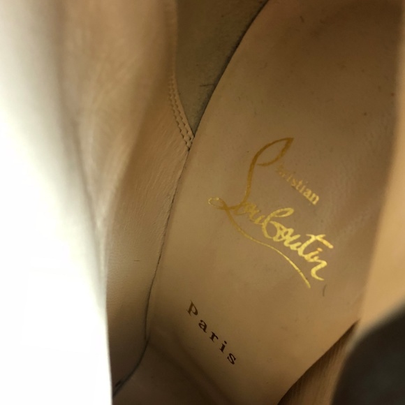 Christian Louboutin Miss Clitchy Leopard Boot 38.5 - Picture 3 of 8